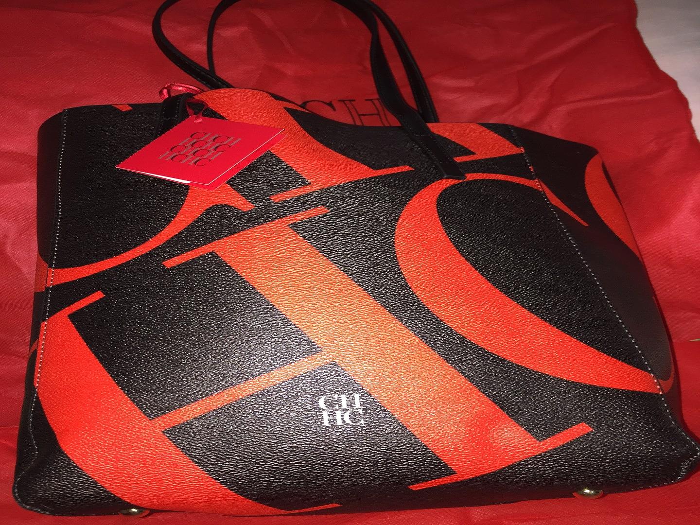 carteras y maletas - Cartera Carolina H. Genuina.

 1