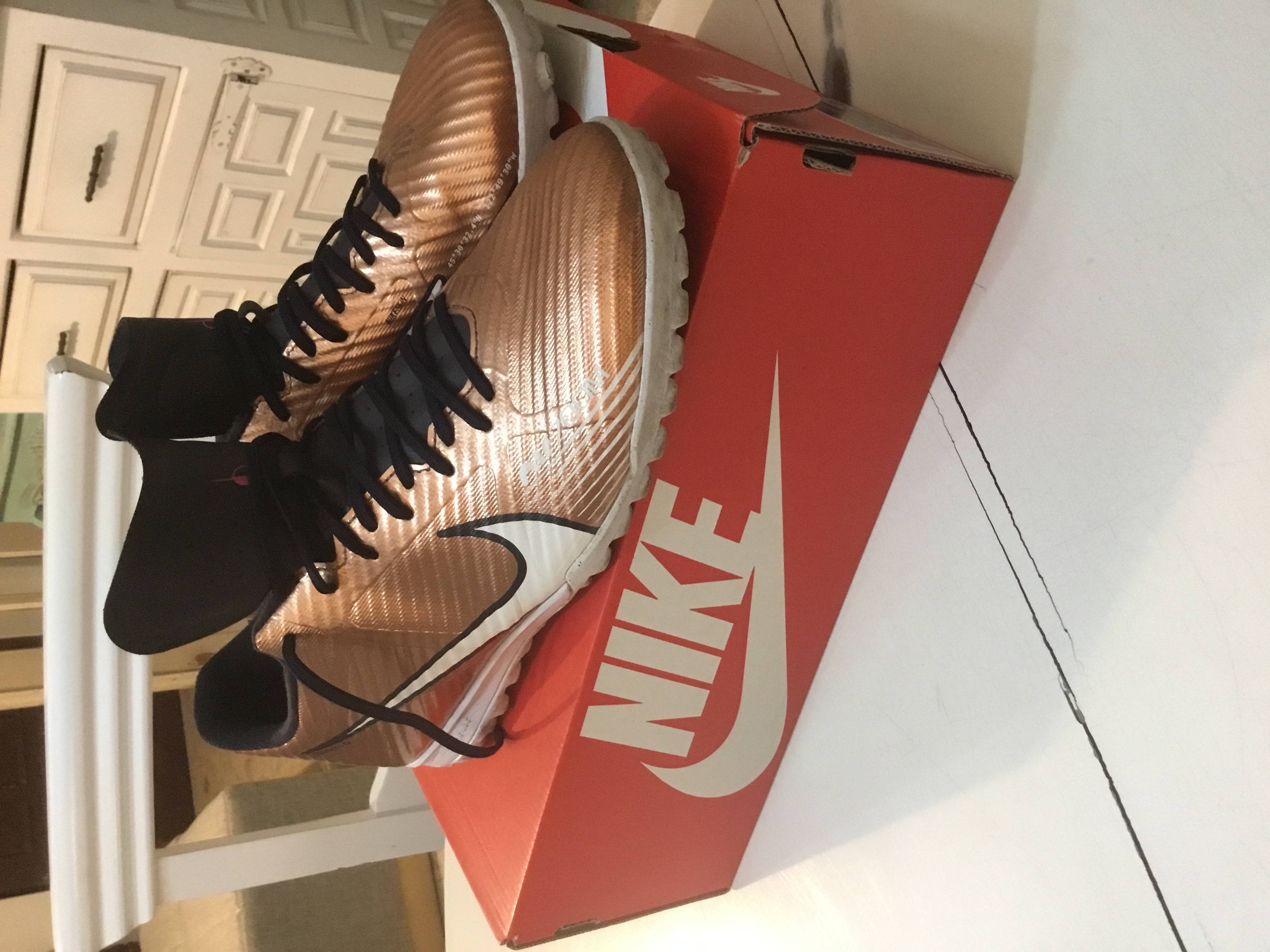 deportes - Tenis de fútbol Nike Zoom Mercurial Vapor 15 Pro Turf(todoterreno) – Talla US 11
