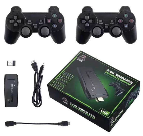 accesorios para electronica - HDMI Game Stick Más de 10,000 Juegos Preinstalados