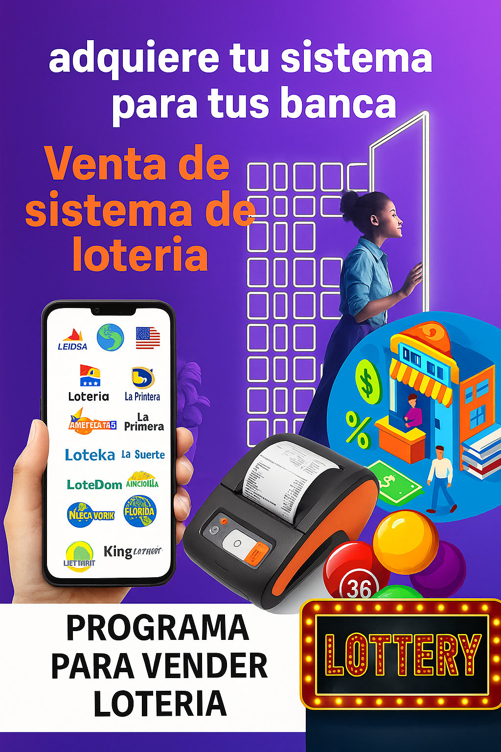equipos profesionales - sistema deloteria para movil 