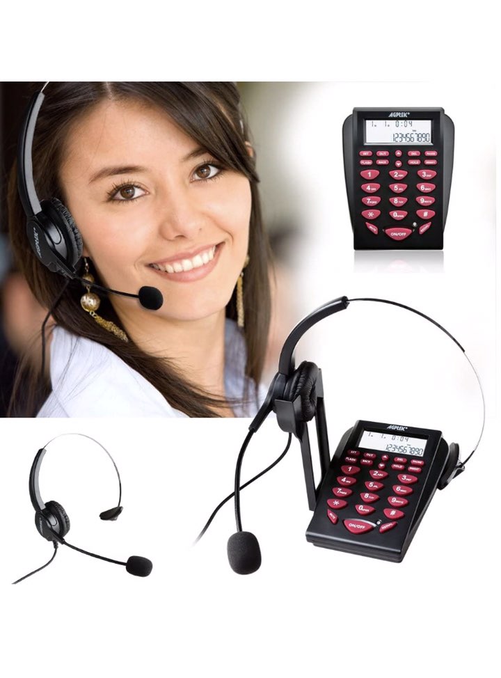 otros electronicos - Teléfono Mono auricular para Call Center  1