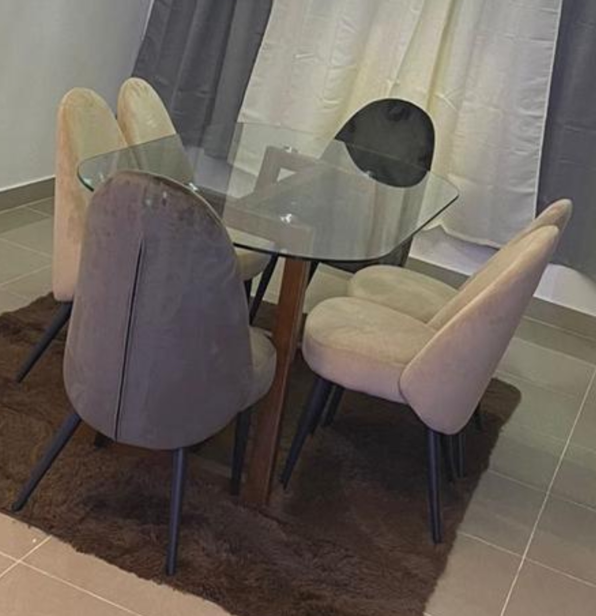 muebles y colchones - Comedor de 6 sillas  2