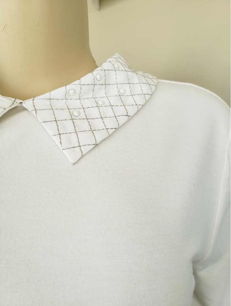 ropa para mujer - Top Blanco Hueso. 0