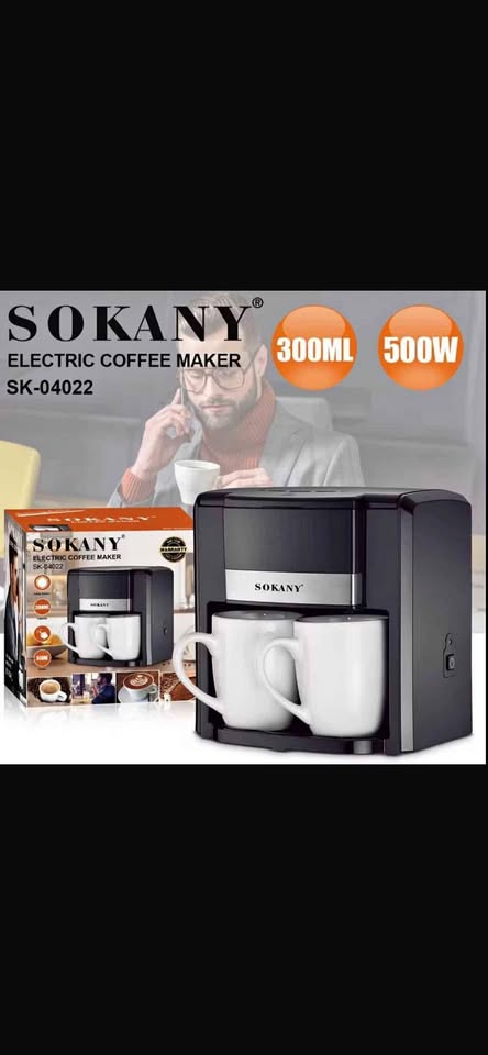 electrodomesticos - Cafetera de goteo automática doble taza Incluye la 0
