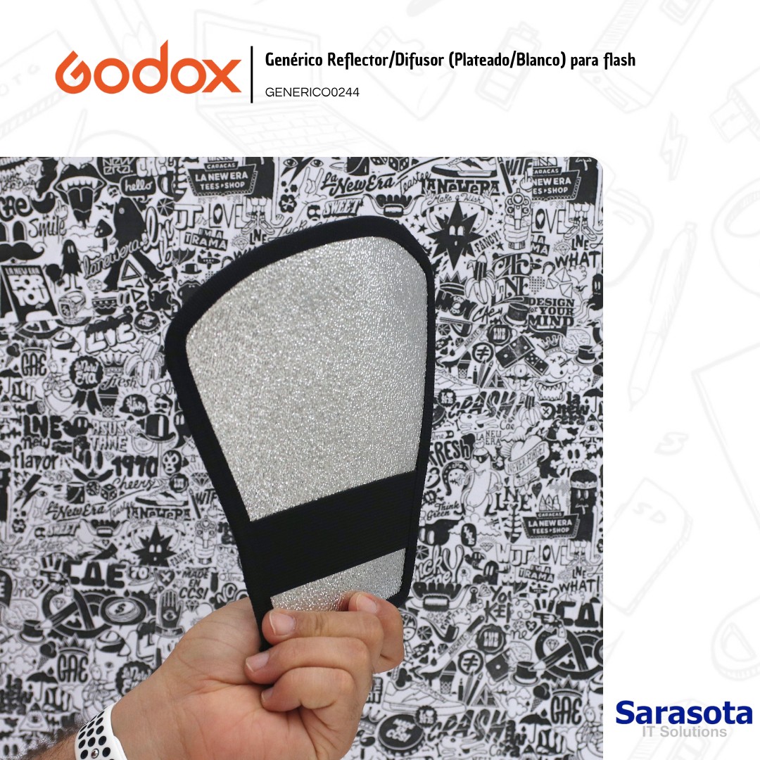 accesorios para electronica -  Godox Reclector Difusor Reversible
