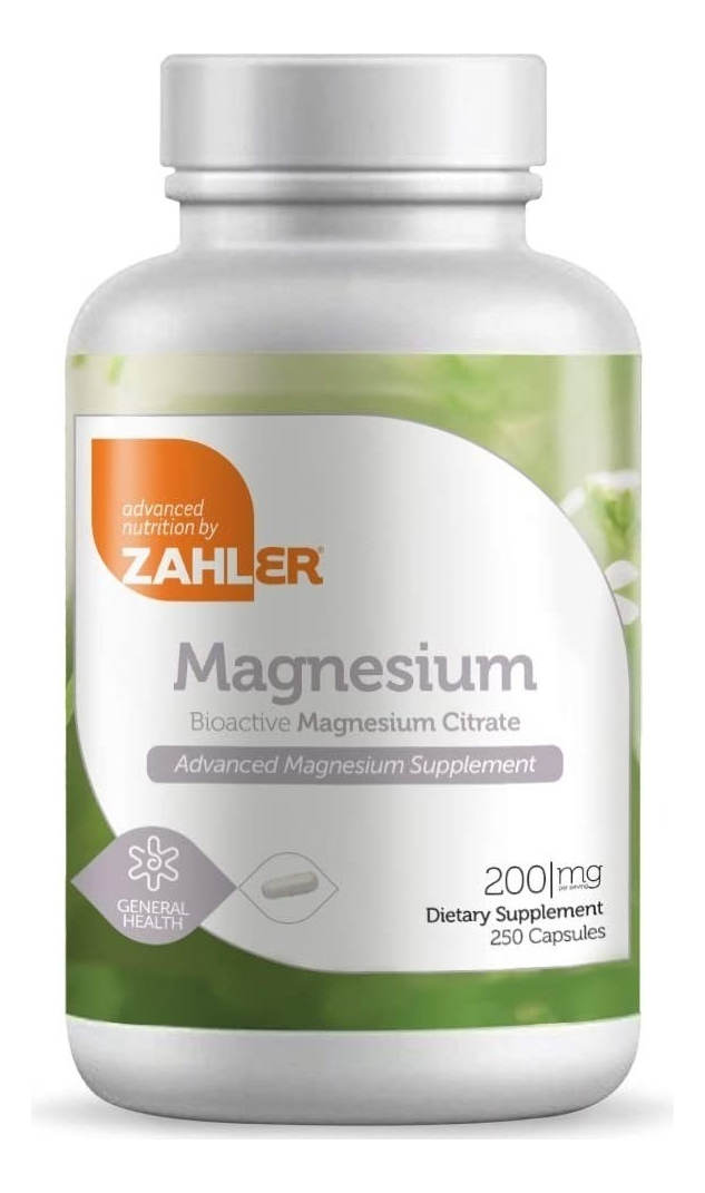 Salud y Equipamiento Médico - Citrato De Magnesio 250 cap Zahl