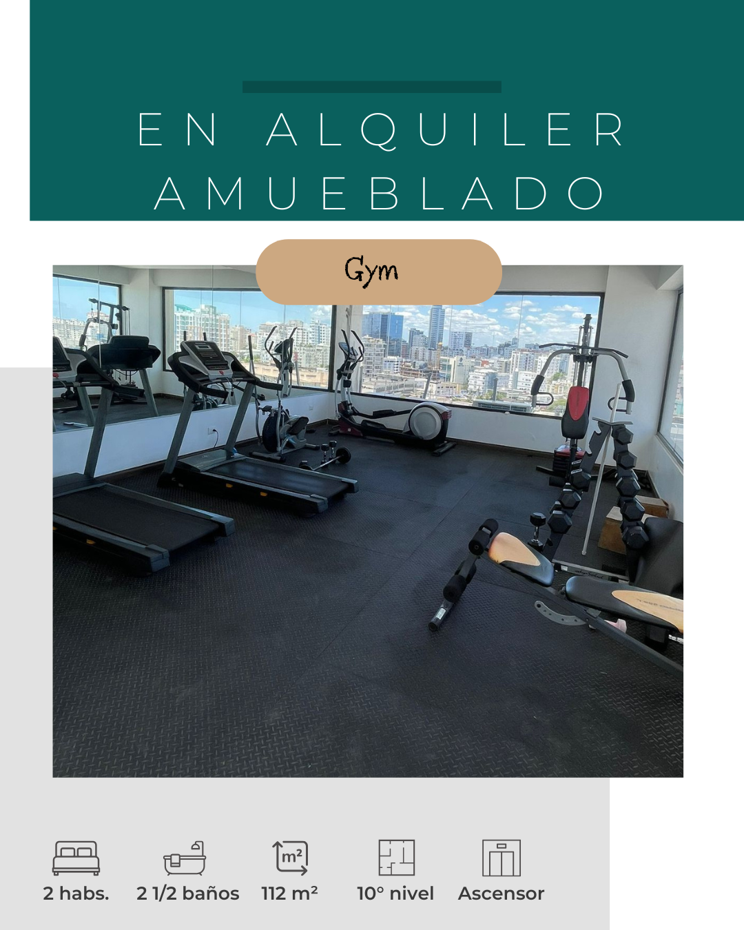 apartamentos - Alquilo apto. totalmente amueblado en Piantini 6