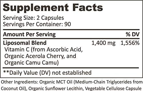 Salud y Equipamiento Médico - Vitamina C 1400mg Earthen Supplement 1