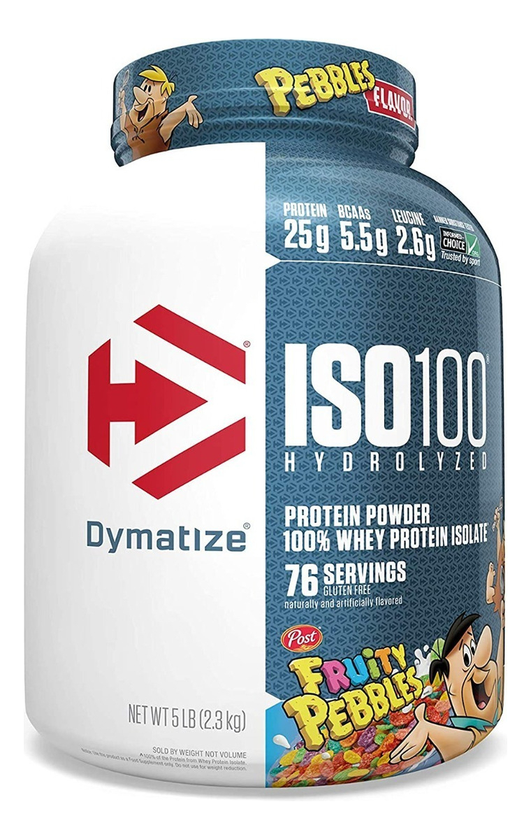 Salud y Equipamiento Médico - Proteina Iso 100 Afrutada 5 Lbs