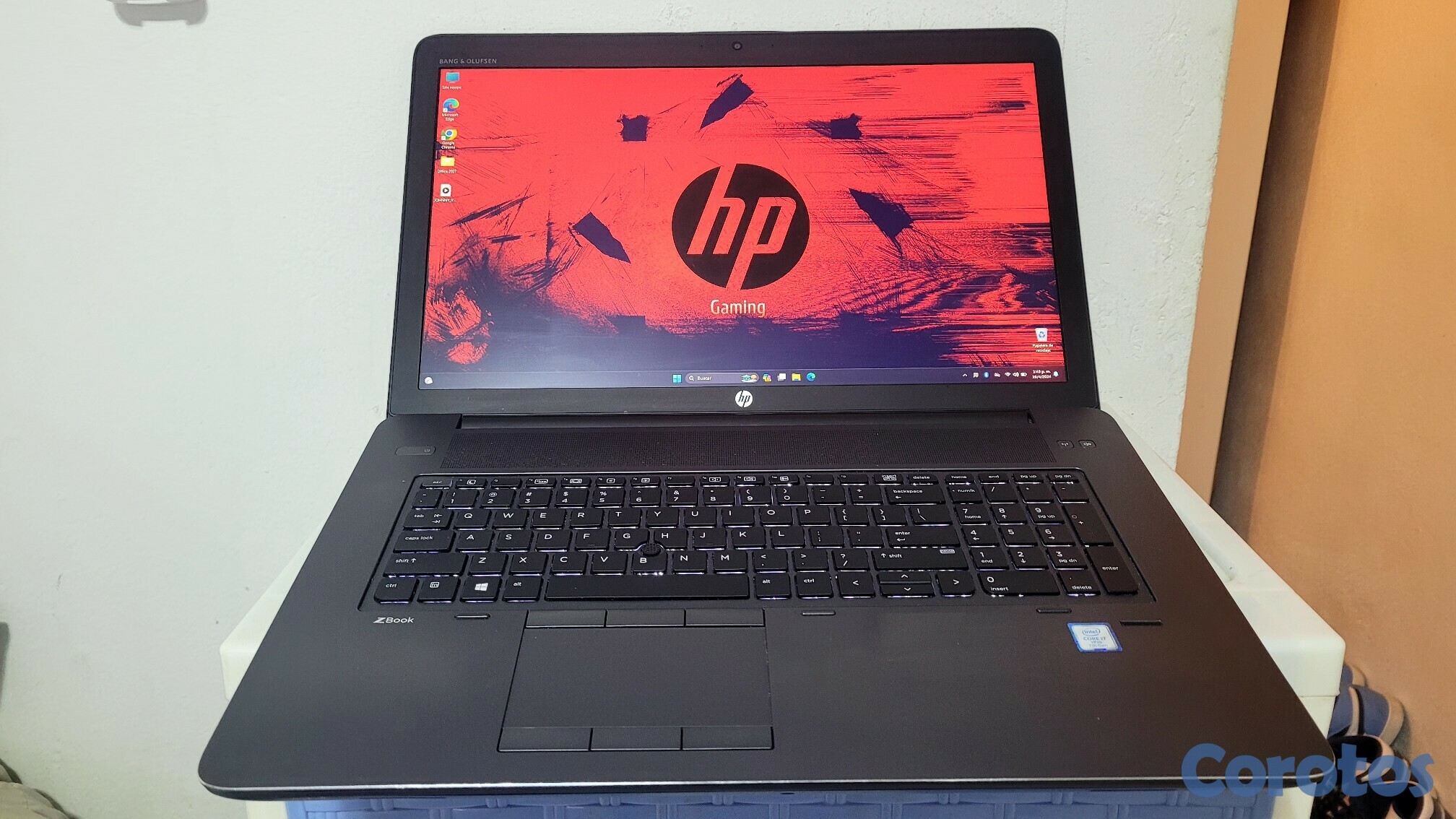 computadoras y laptops - Laptop hp ZBOOK 17 Pulg Core i7 2.90ghz Ram 16gb Disco 512gb SSD Nvidea 6GB 1