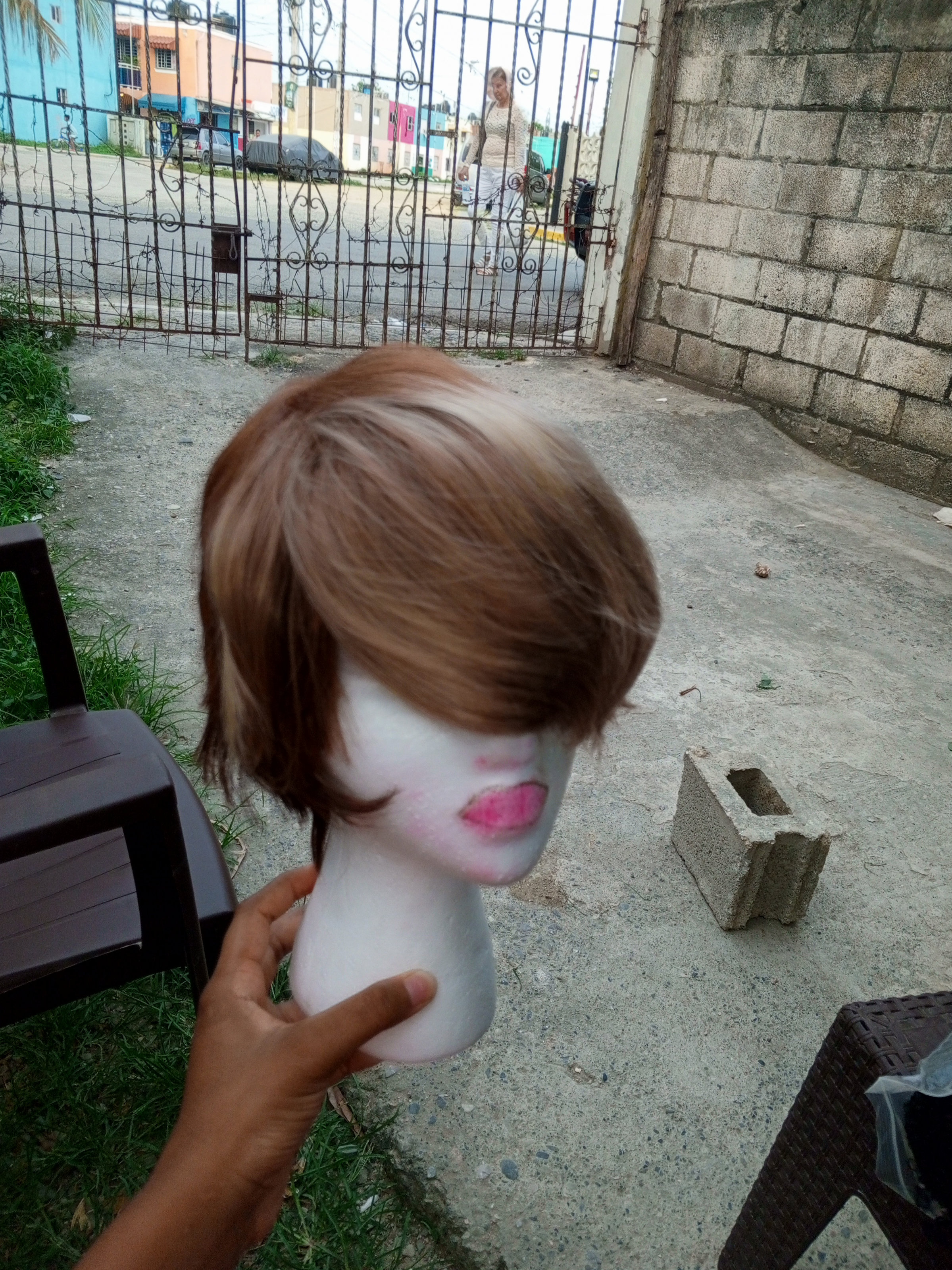 salud y belleza - peluca corte pixie  1