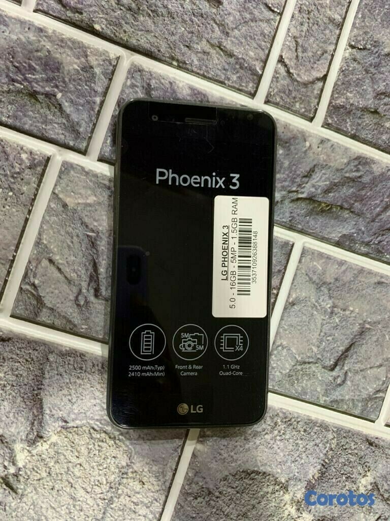 celulares y tabletas - Celular LG PHOENIX 3 - 16GB 4