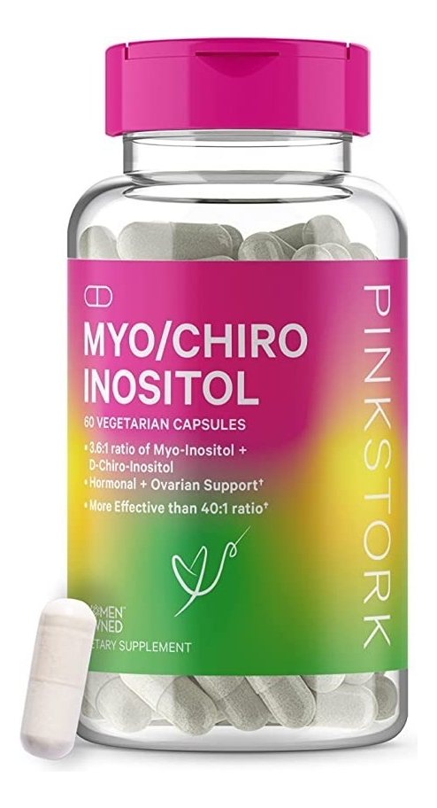 Salud y Equipamiento Médico - Inositol 60caps -  Pink Stork - Un - Unidad A $5765 0