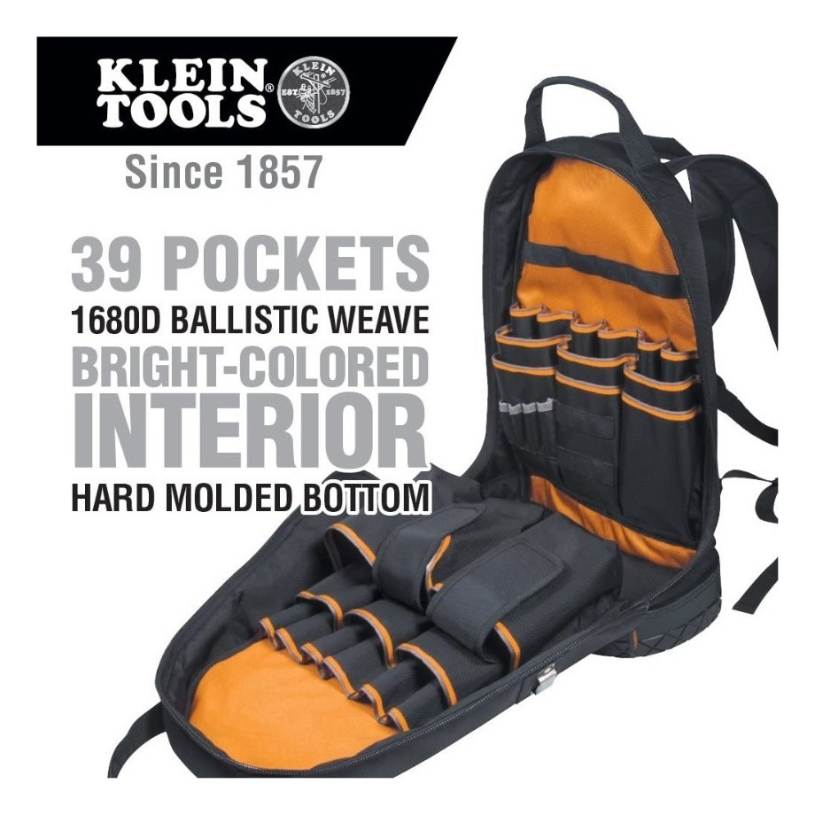 Salud y Equipamiento Médico - Morral Klein Organizador Herramientas 39 Bolsillos 55421bp14 4