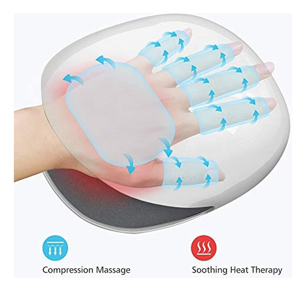 Salud y Equipamiento Médico - Masajeador De Manos Inalámbrico Más Cómodo Con Calor -3 Nive 1
