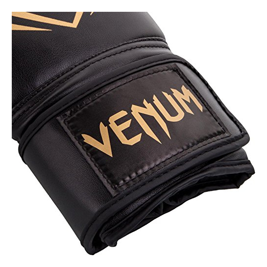 Salud y Equipamiento Médico - Guantes De Boxeo Contendiente Venum Negro - Gold 14 Oz 2