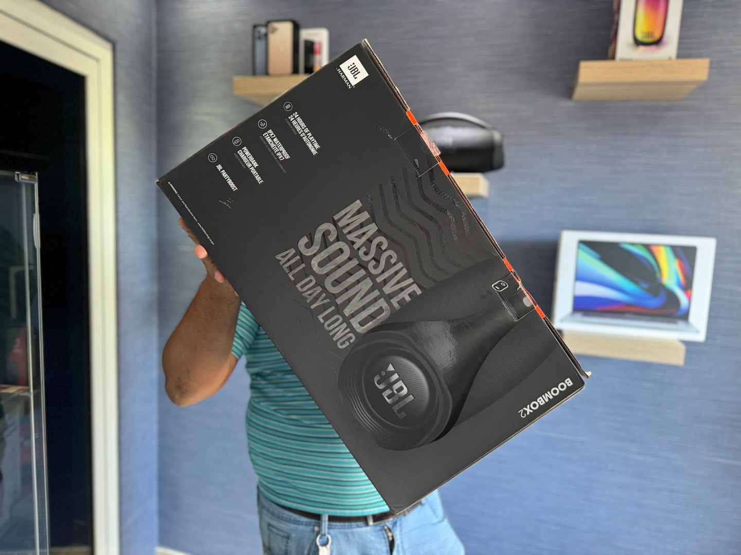 camaras y audio -  JBL Boombox2 - Nuevas Selladas, 100% Originales 1