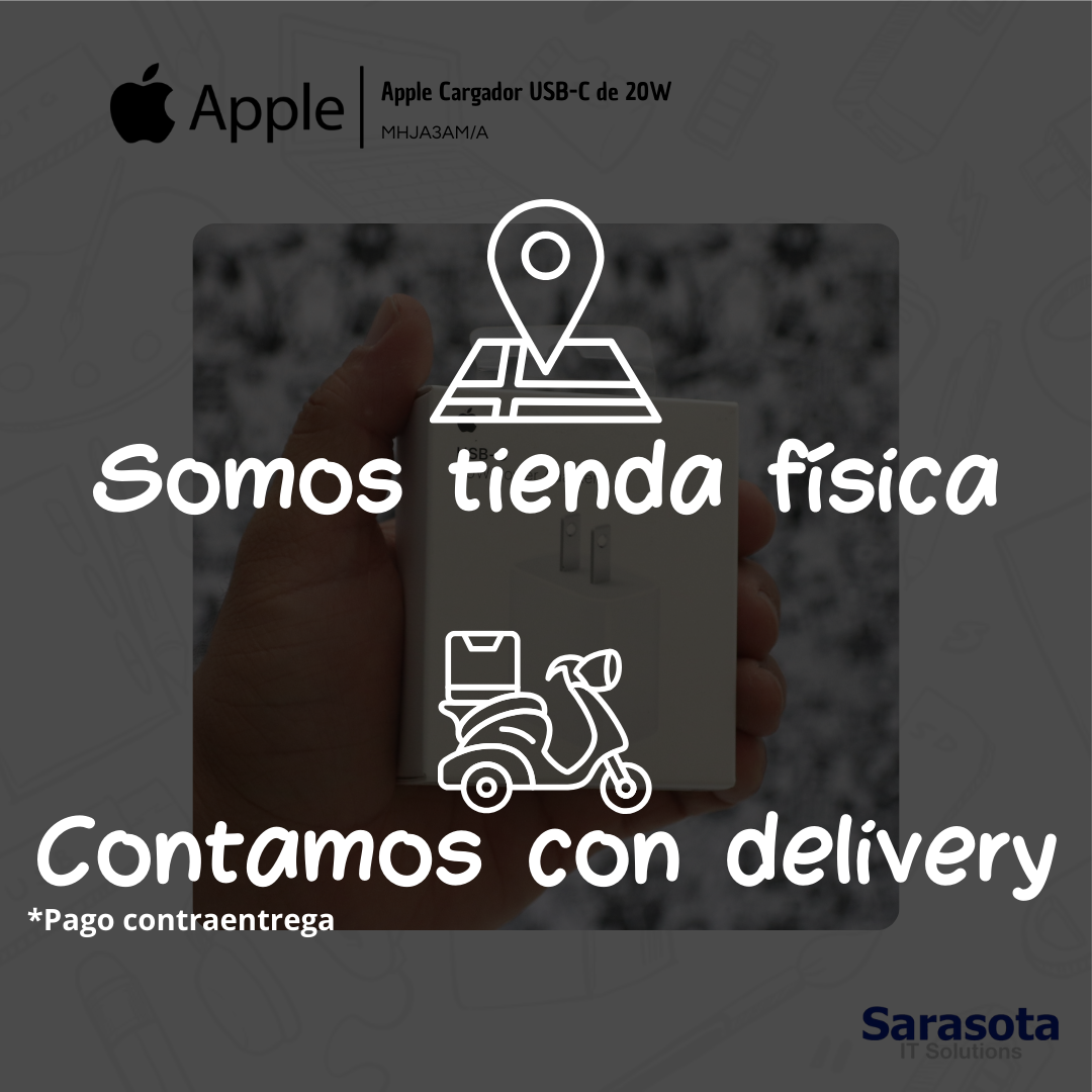 accesorios para electronica - Cargador 20W USB-C Apple MHJA3AM/A 3