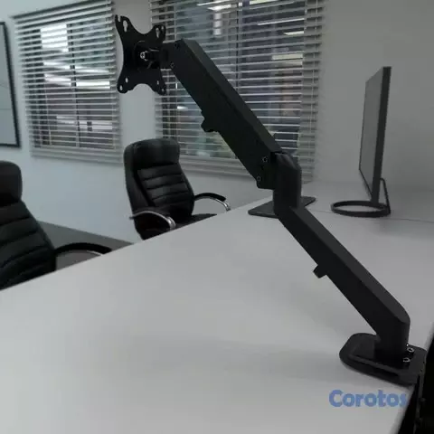 impresoras y scanners - SOPORTE KLIPX CON MECANISMO PARA MONITOR 17-27" NEGRO BRACKET SLIM CARGA 6.5KGS  3