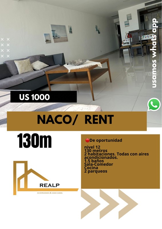 apartamentos - Apartamento amoblado naco 0