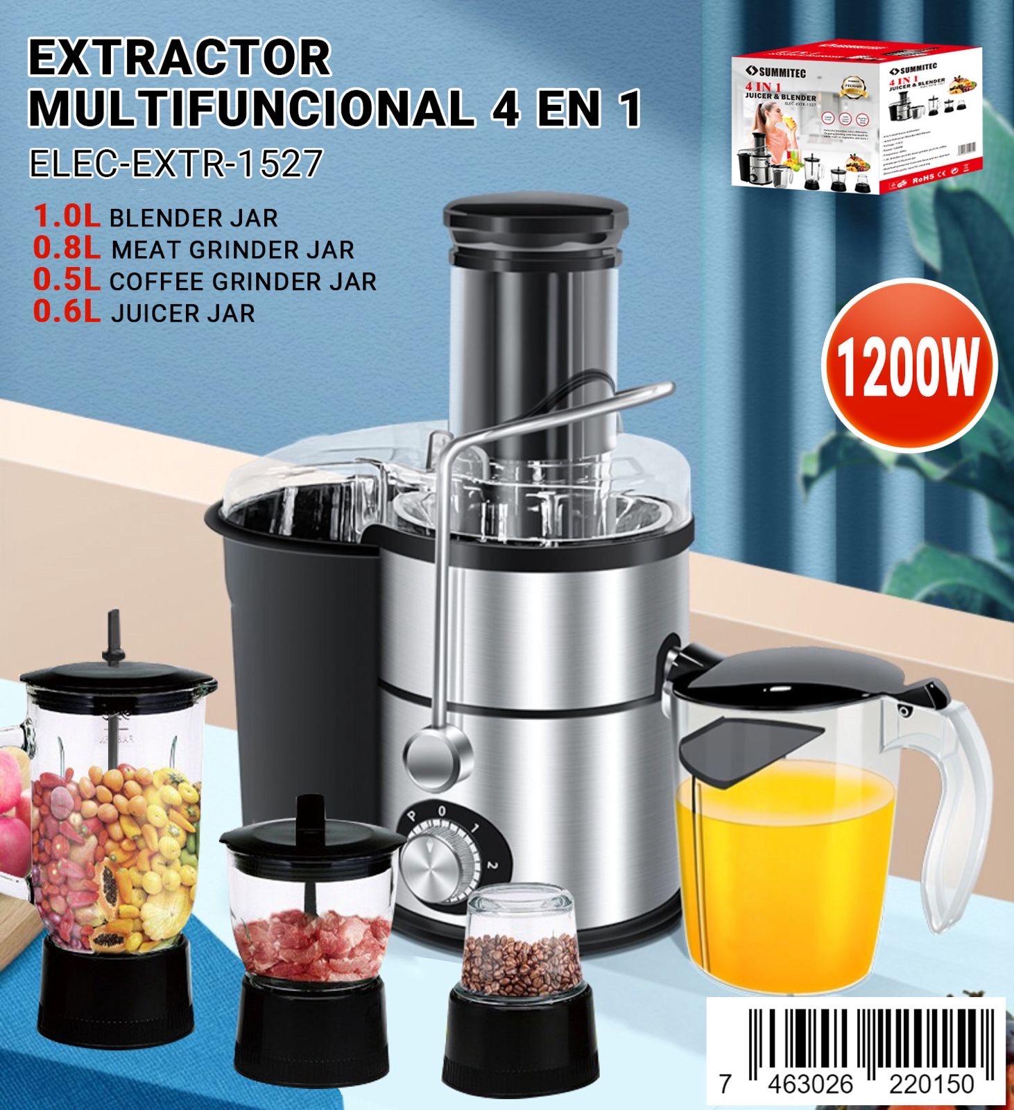 electrodomesticos - Extractor Multifuncional (NUEVO) 0