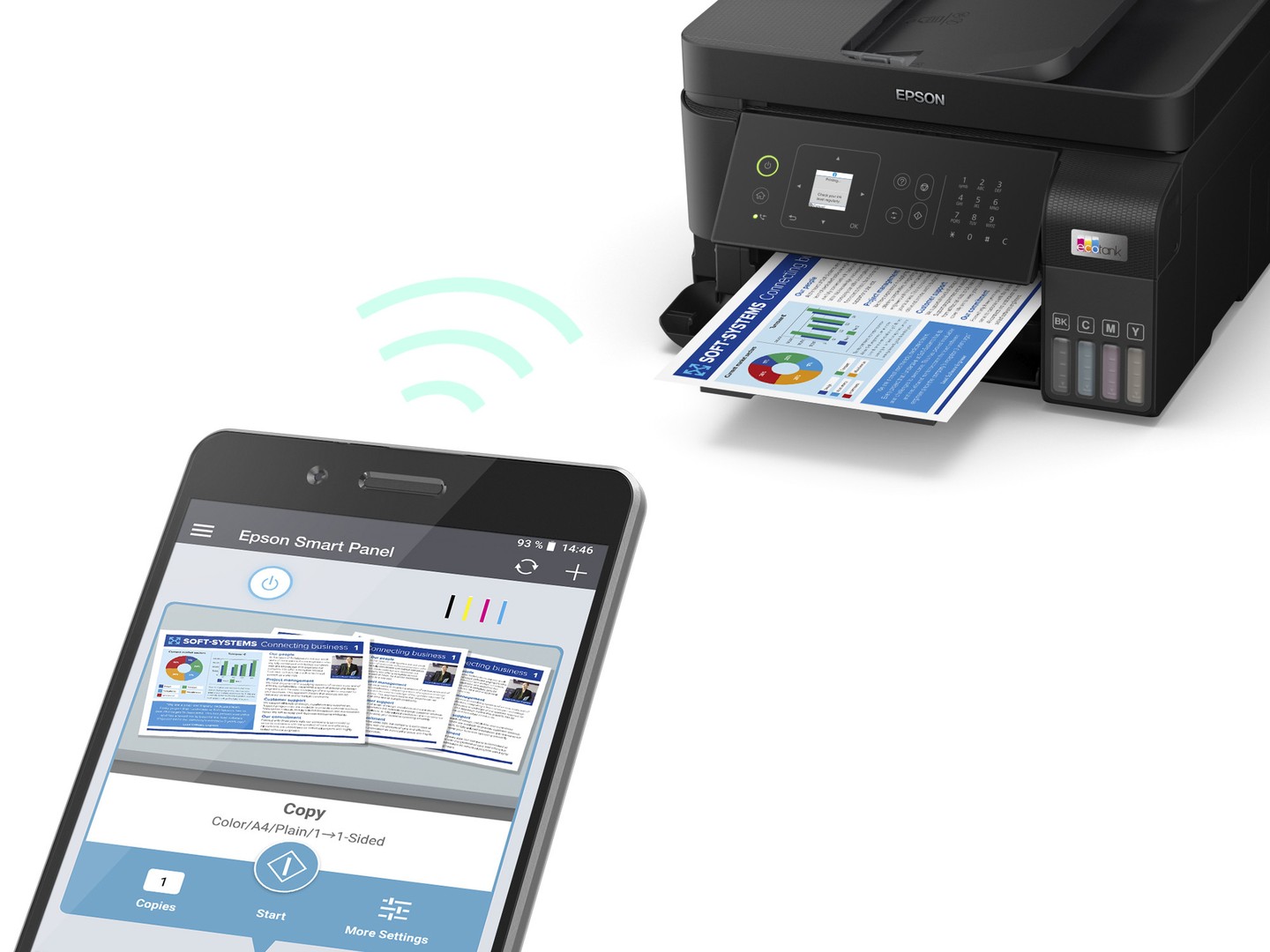 impresoras y scanners - TOTALMENTE NUEVA CON GARANTIA  EPSON L5590EPSON ECOTANK L5590 MULTIFUNCIONAL 0