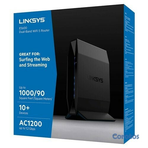 impresoras y scanners - ROUTER WIRELESS LINKSYS E5600, DUAL BAND - 2.4GHZ / WIFI 5 /HASTA 1.2 GBPS / 5.0 2