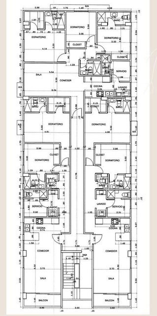 apartamentos - Apartamento en venta #24-1433 con 3 dormitorios, balcón, terraza, área de lavado 5