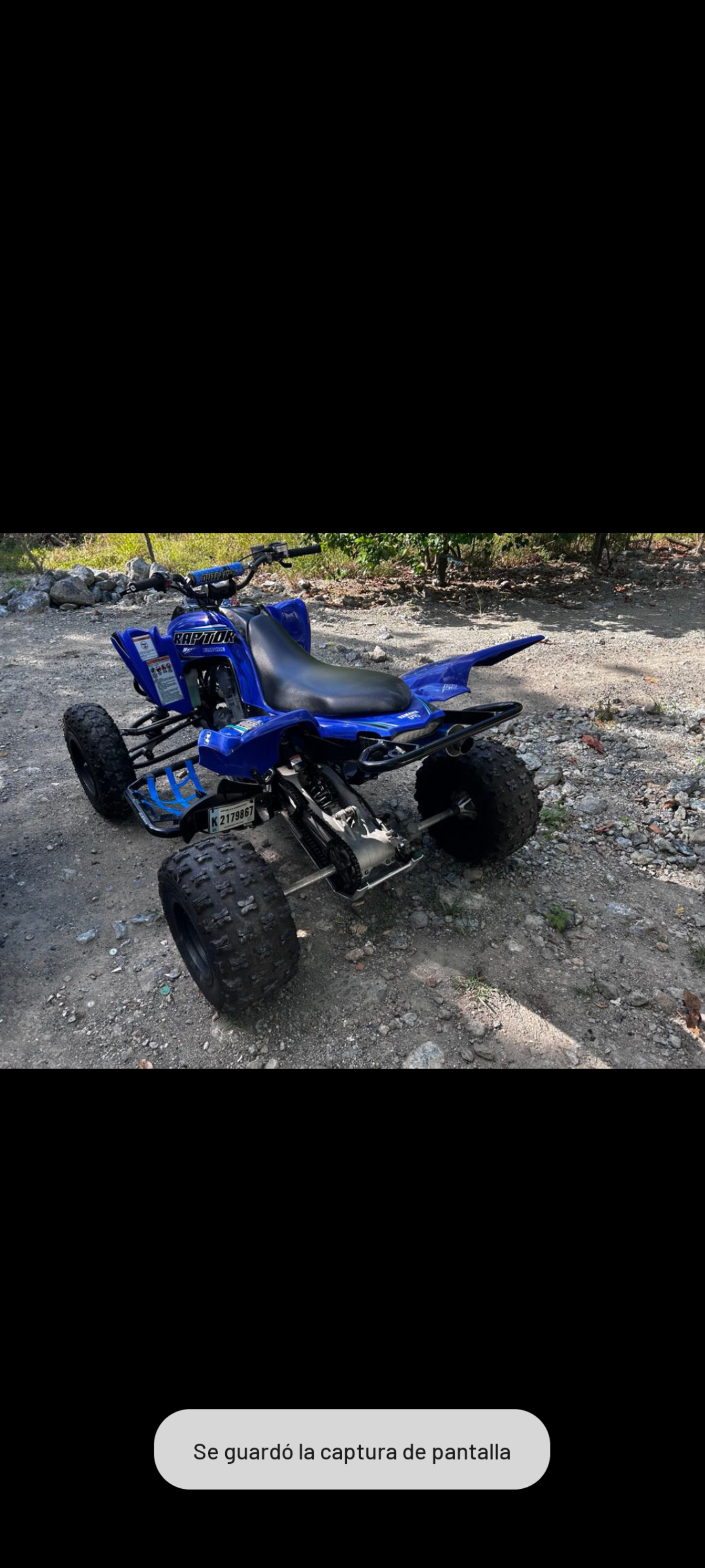 motores y pasolas - se vende raptor 2019  2