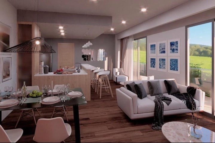apartamentos - Proyecto en venta Punta Cana #24-1330 tres dormitorios, cocina con desayunador. 0