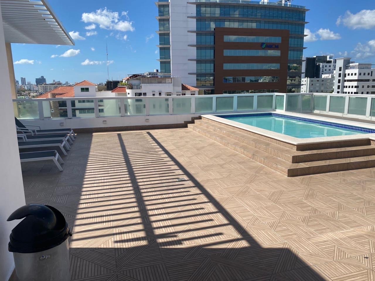 apartamentos - Alquilo Apartamento Amueblado en Bella Vista, Céntrico  5
