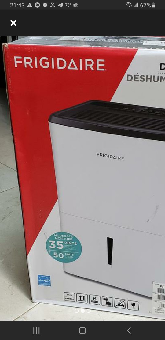 electrodomesticos - Deshumidificador Frigidaire 35 pint 2