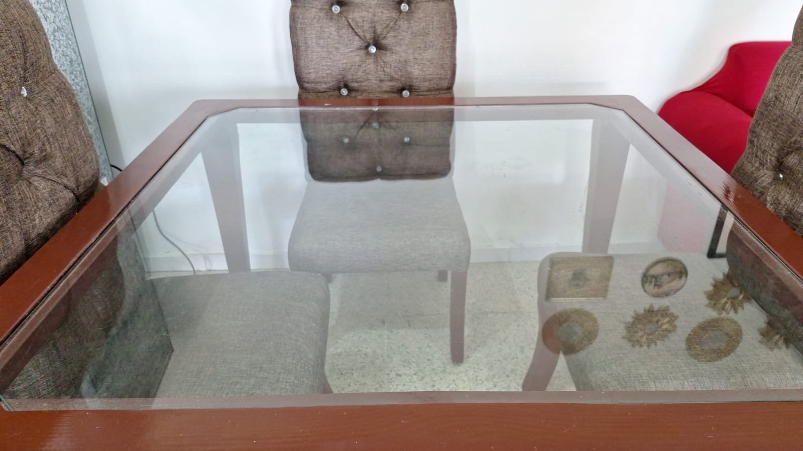 muebles y colchones - Comedor de 4 sillas  4