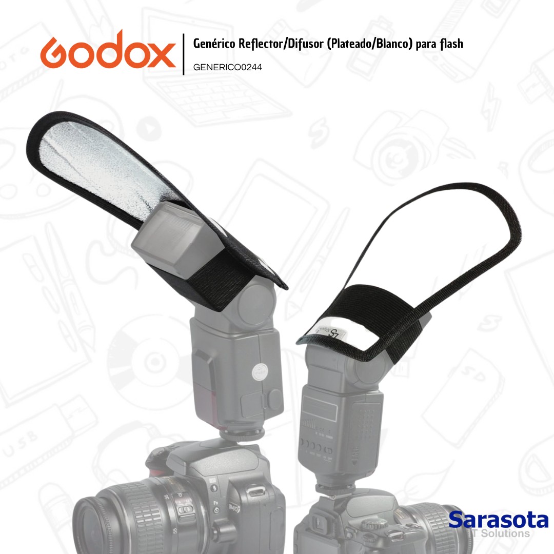 accesorios para electronica -  Godox Reclector Difusor Reversible 1