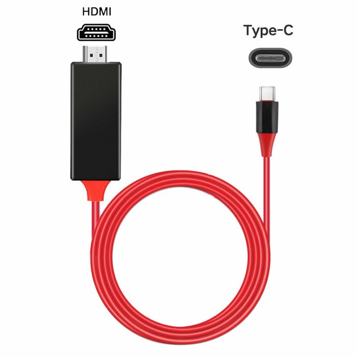 tv - Cable HDMI con conector tipo C - proyecta el contenido a la TV. 1