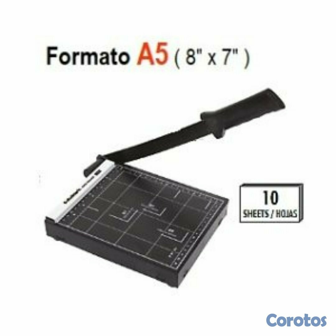 otros electronicos - GUILLOTINA DE METAL  TAMAÑO 8 X 7