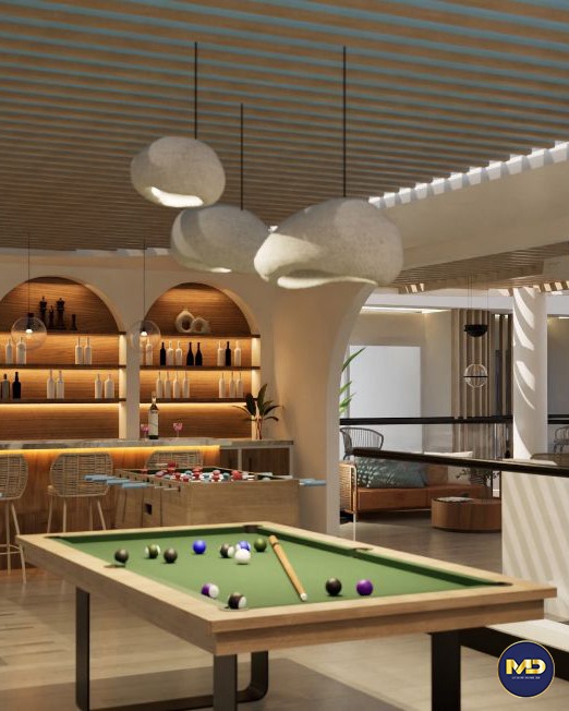 apartamentos - Apartamento amueblados a menos de 300 metros de la playa con gym y piscina  6