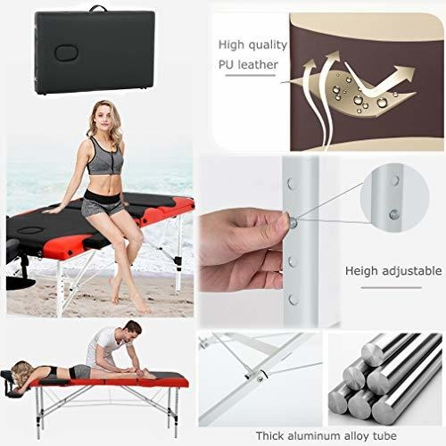 Salud y Equipamiento Médico - Mesa De Masaje Cama De Spa Cama De Masaje 3 Pliegues Mesa D 1
