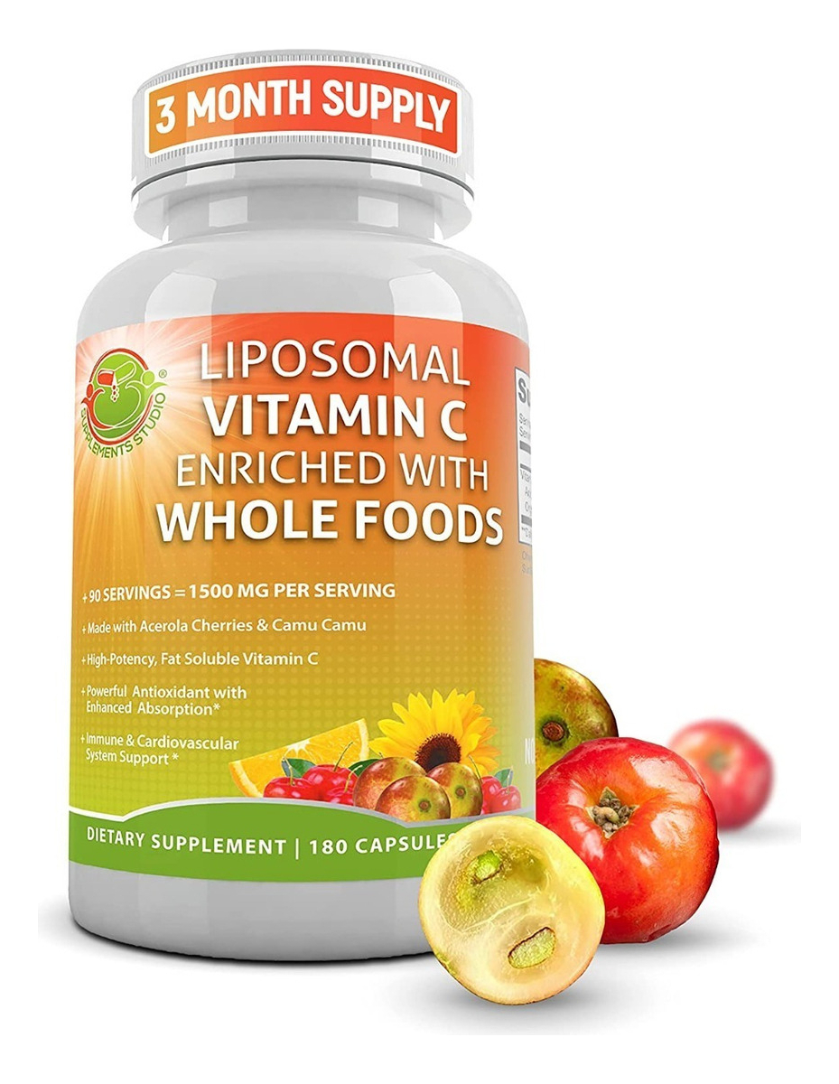 Salud y Equipamiento Médico - Vitamina C  180caps Supplements -