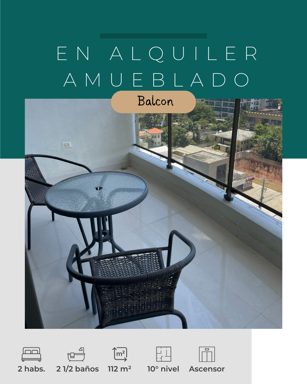 apartamentos - Alquilo apto. totalmente amueblado en Piantini 7