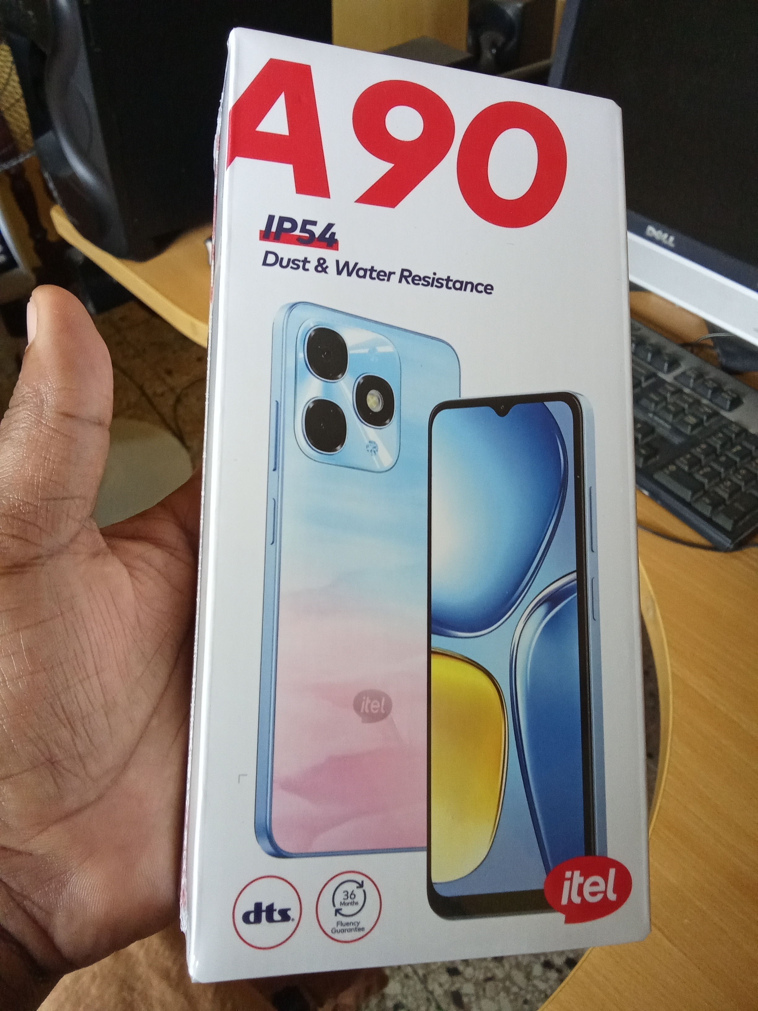 celulares y tabletas - itel A90 256gb,8gb de Ram azul cielo nuevo caja y sus accesorios. 2