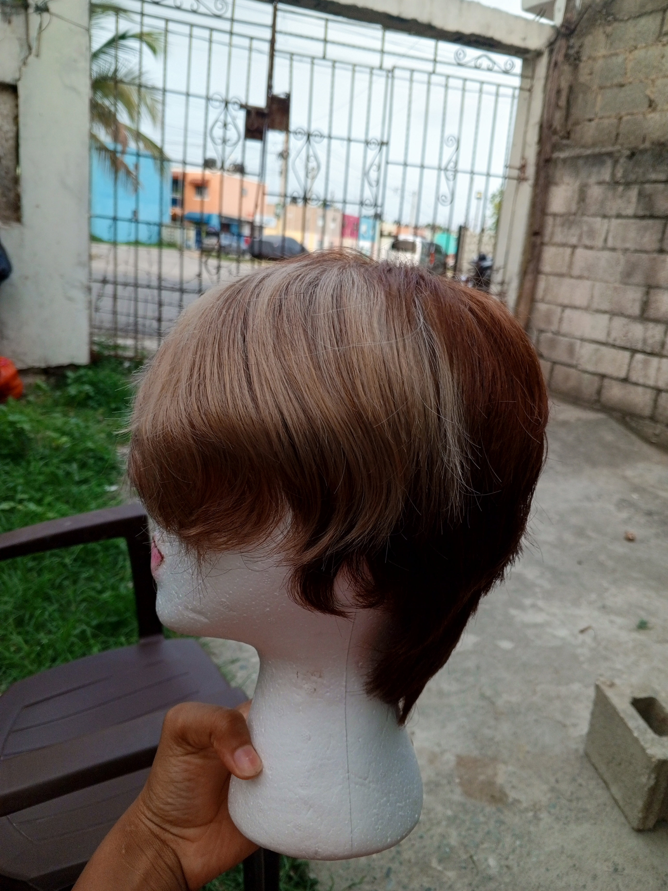 salud y belleza - peluca corte pixie  2