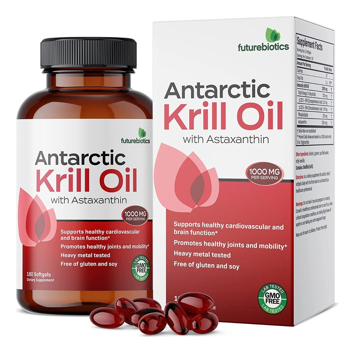 Salud y Equipamiento Médico - Aceite Krill 1000mg Futurebioti 0