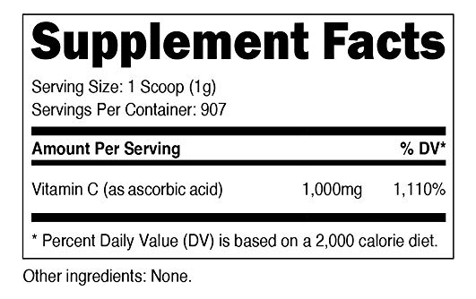 Salud y Equipamiento Médico - Polvo De Acido Ascorbico Puro Vitamina C 4