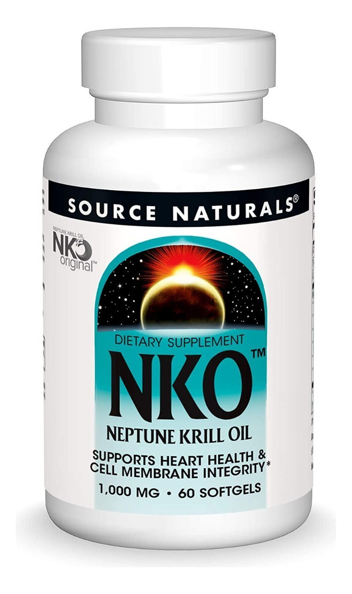 Salud y Equipamiento Médico - Aceite Krill 1000mg Source Natural