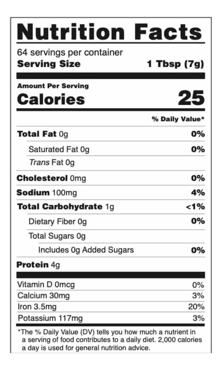 Salud y Equipamiento Médico - Espirulina 454 G Chérie Sweet - G A $465 1