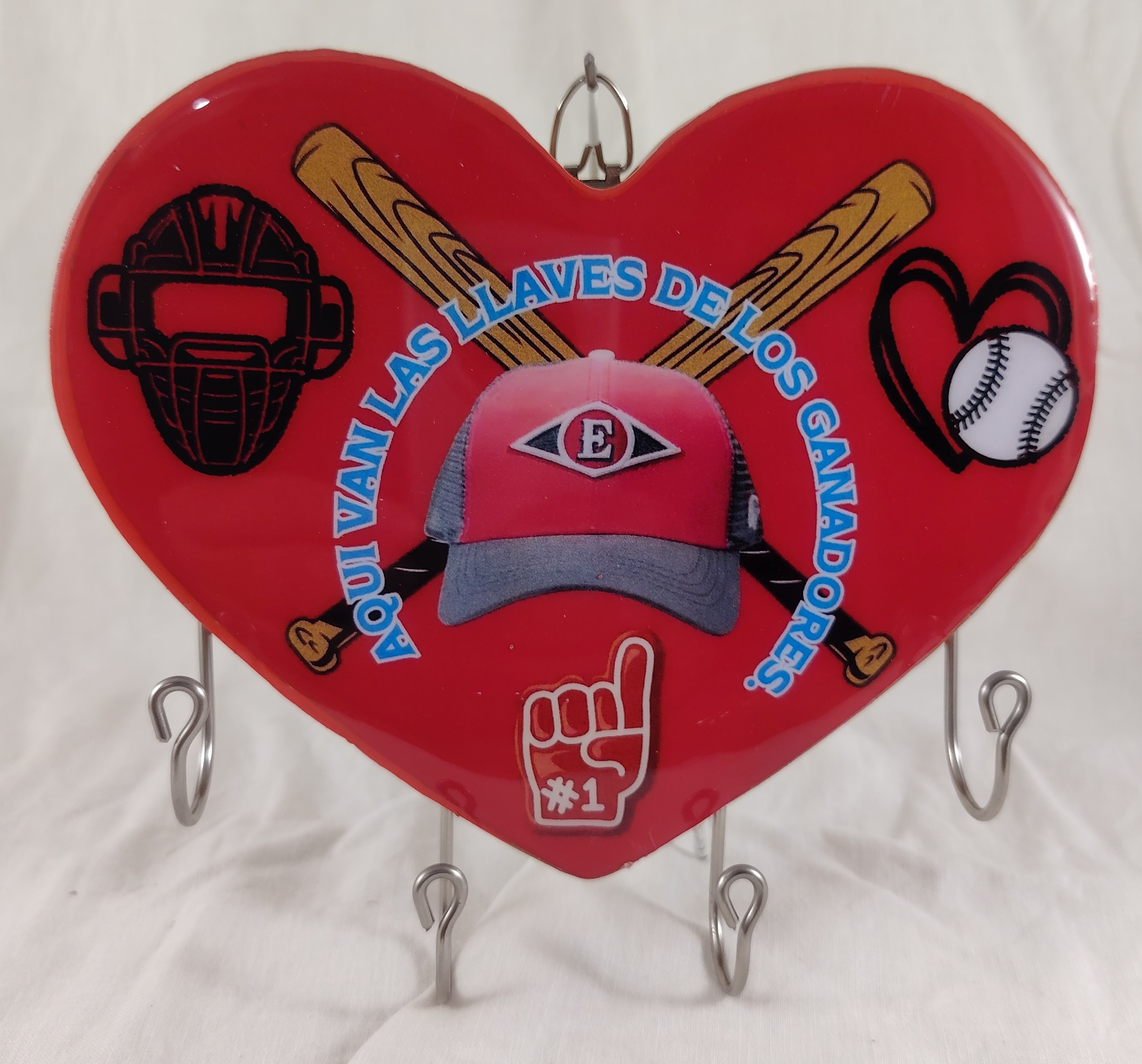 decoración y accesorios - Colgador de llaves basebal  0