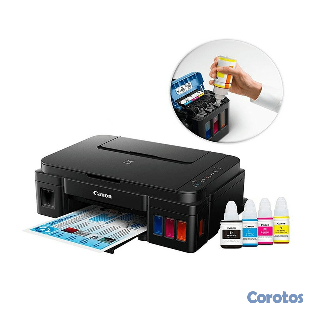 impresoras y scanners - IMPRESORA CANON G1110 ,BOTELLA DE TINTA DE FABRICA 2