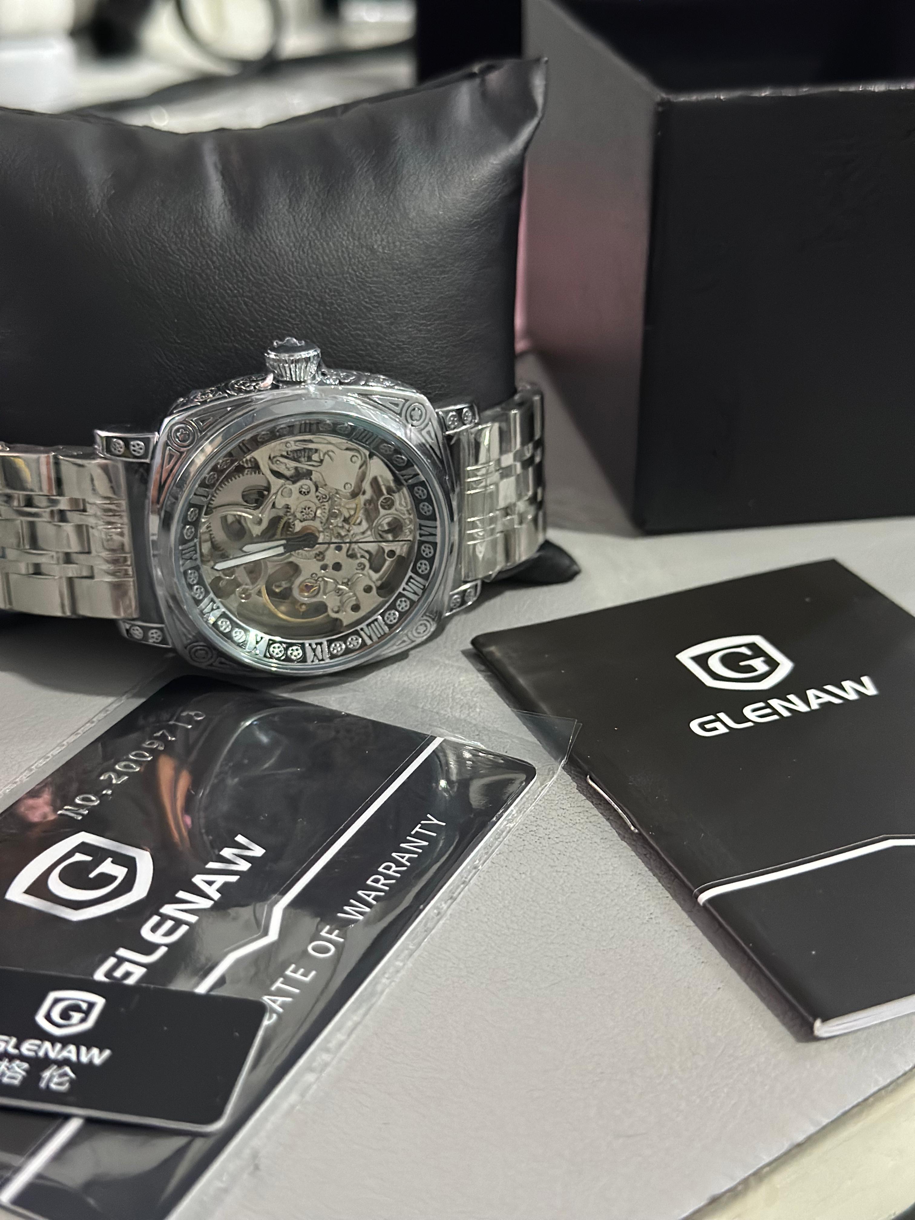 joyas, relojes y accesorios - Reloj mecánico estilo vintage para caballero  5