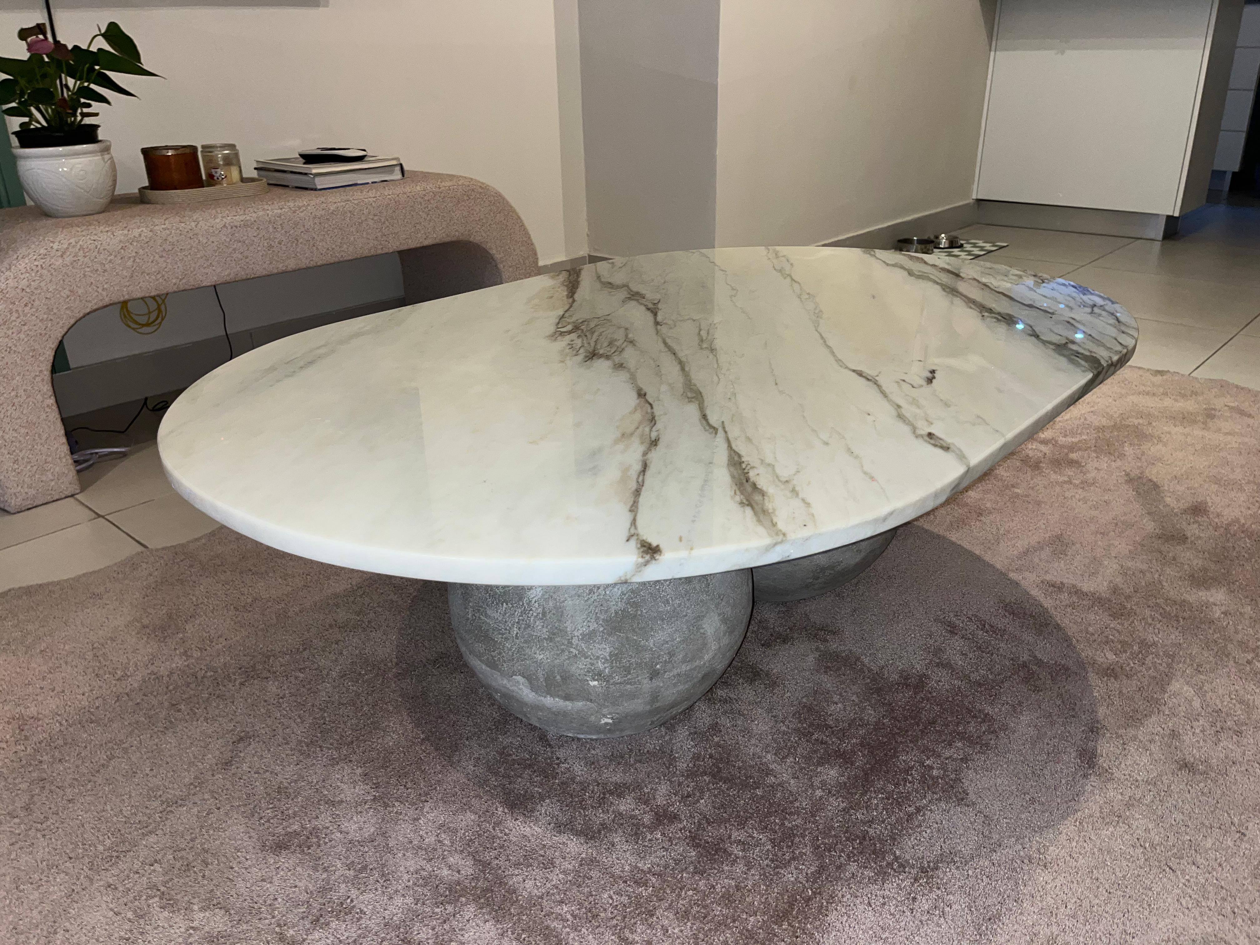 decoración y accesorios - VENDO MESA DE CENTRO, EN MARMOL 100% ITALIANO 3